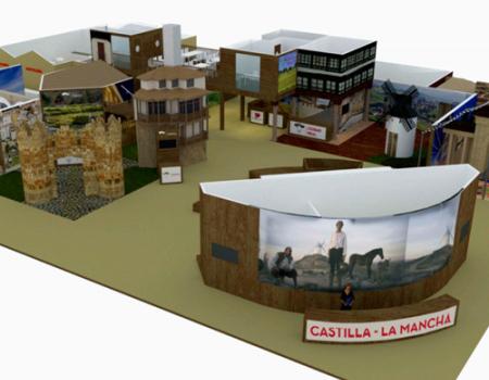 La Plaza Mayor de Almagro vuelve al stand de Castilla-La Mancha