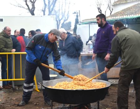 La lluvia respet� uno de los dos d�as de celebraci�n en el Santo