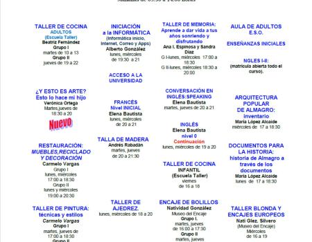 PROGRAMA SEGUNDO CUATRIMESTRE - CURSO 2019 A 2020