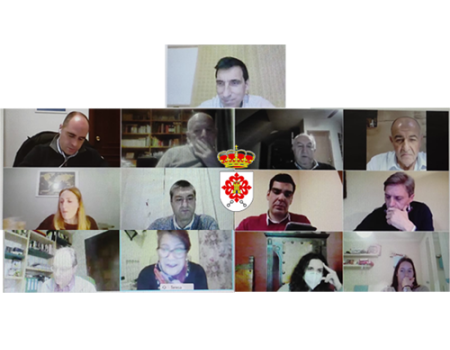 La COVID centr� la sesi�n ordinaria del Pleno 