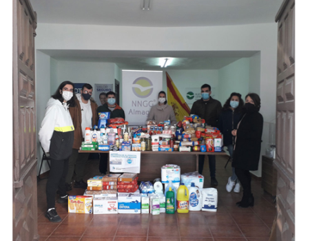 El Banco de Alimentos inicia el 2021 con dos importantes donaciones 