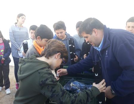 El colegio Paseo Viejo de la Florida transforma sus residuos org�nicos en compost 