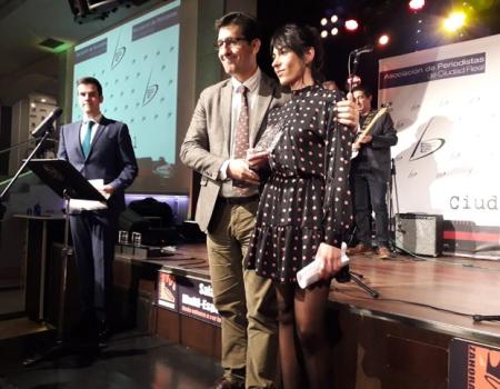La asociaci�n de la Prensa de Ciudad Real premia a la almagre�a Nieves S�nchez