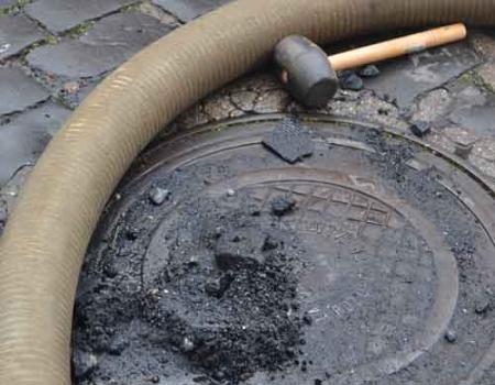 La Sociedad Estatal de Aguas de las Cuencas de Espa�a reparar� el tramo del colector de Almagro y Bola�os hundido en 2018