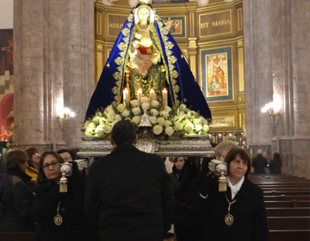 El barrio de San Pedro celebra La Candelaria