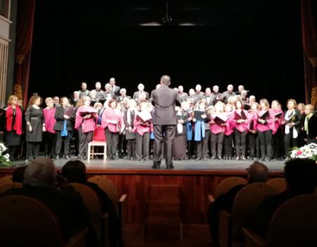 La coral polif�nica Orden de Calatrava recauda casi mil euros de solidaridad en su encuentro anual de agrupaciones vocales