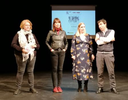 Mabel Lozano charla con alumnos de los institutos de Almagro sobre la explotaci�n sexual de ni�as y mujeres