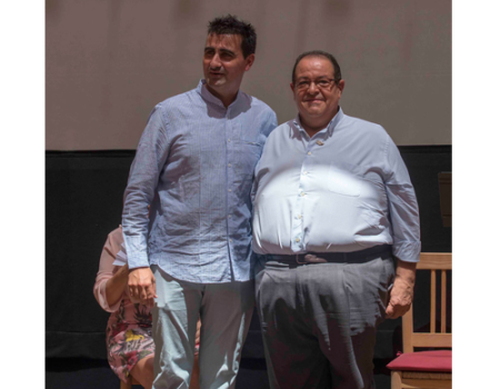 Domingo Serrano recibe la berenjena de plata del Festival Internacional de Teatro Cl�sico 