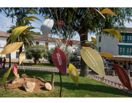 Los jardines de la Plaza Mayor se convierten en el Paseo de la Fama 