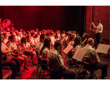  La Banda de M�sica hace un gui�o a M�xico en su primer concierto del 42 Festival Internacional de Teatro Cl�sico 