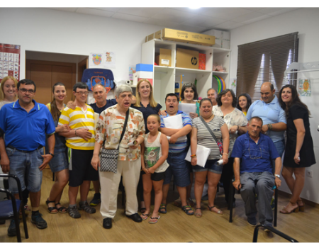 La entrega de diplomas pone fin al curso de los usuarios de Amfisa