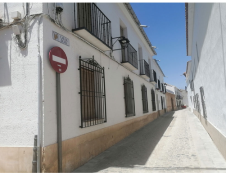 Finalizado el empedrado de la calle Jeme