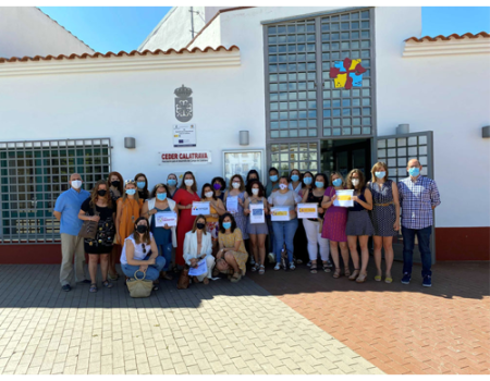 Una veintena de mujeres del Campo de Calatrava participaron en el curso  