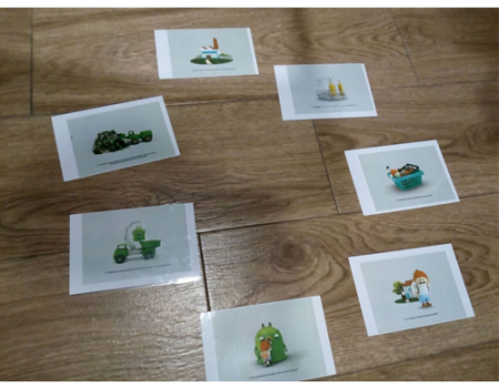 Los chavales de Amfisa aprenden el proceso de reciclado