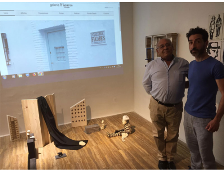 Norberto Dotor abri� de par en par su Galer�a F�cares para el Ateneo 