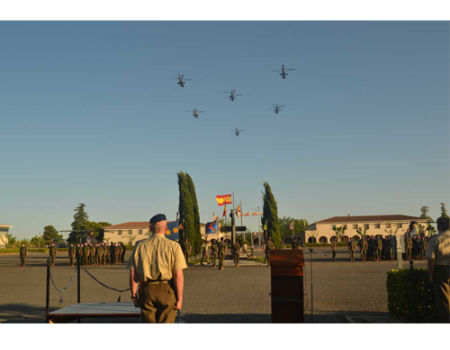 El Batall�n de Helic�pteros de Ataque, (BHELA-1) cumple 39 a�os  en Almagro