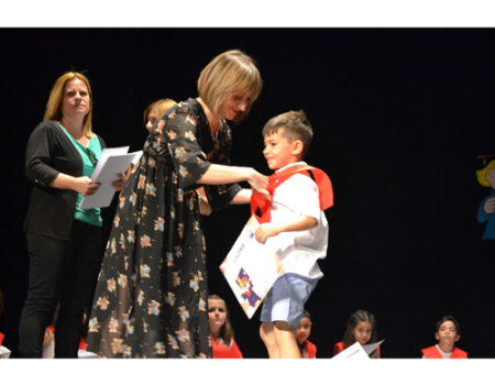 Los peque�os de Infantil de los tres colegios se grad�an