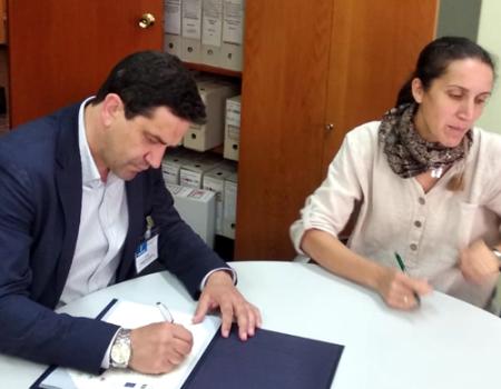 La AD Campo de Calatrava firma el convenio para recibir la segunda asignaci�n del LEADER, que asciende a 1.344.827 €