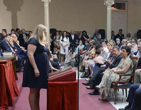 Mar�a Jes�s Villaverde toma posesi�n como diputada provincial