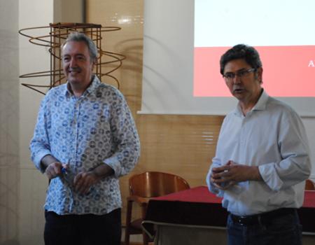 El historiador Pedro Ripoll imparte una conferencia sobre el origen de los pueblos del Campo de Calatrava