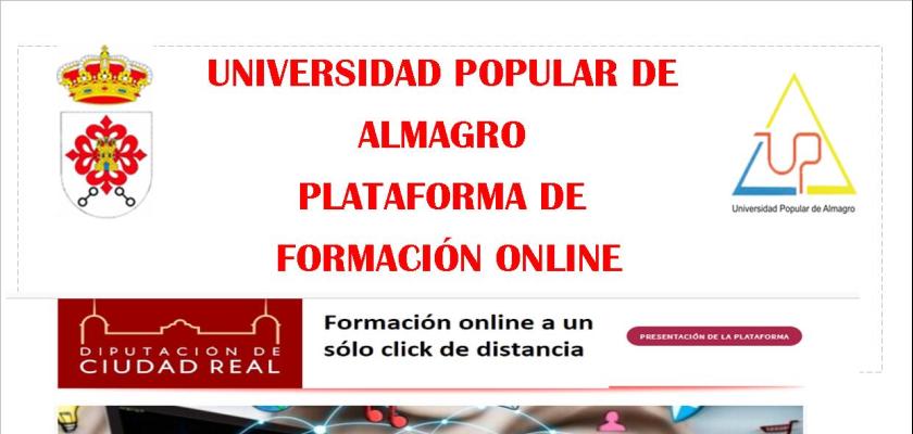 Nueva Plataforma de formaci�n Online Red Quijote en la Universidad Popular de Almagro.