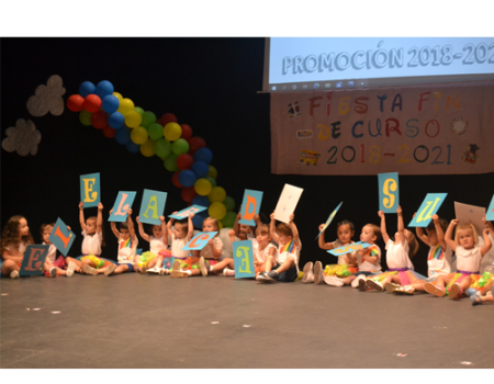 Los peque�os de 3 a�os de la guarder�a 