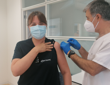 El centro de salud de Almagro finalizar� esta semana la vacunaci�n del grupo de 40 a 49 a�os 