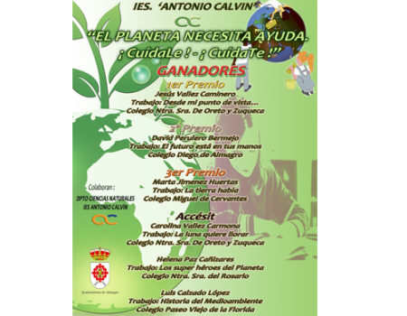 El IES Antonio Calvin entregar� los premios a los ganadores del  I Concurso de cuentos ilustrados 