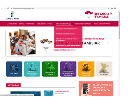 Nace el nuevo portal infanciayfamilias.castillalamancha.es    como herramienta de apoyo y orientaci�n a las familias 