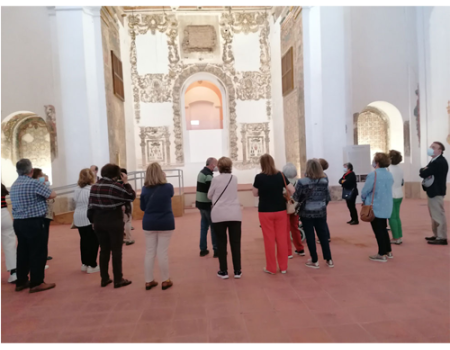 M�s de 2500 personas han visitado la renovada iglesia de san Agustin y el mirador del silo en el primer mes de su apertura 