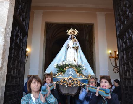 La Casa de la Virgen estrena vidriera con la imagen antigua de la Patrona de Almagro