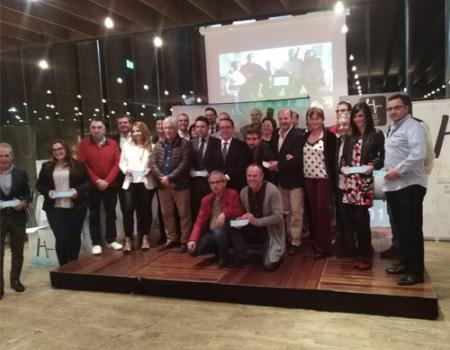 El Abrasador, Valdeolivo y La Casa del Rector reciben el distinto 100% empresario 2019