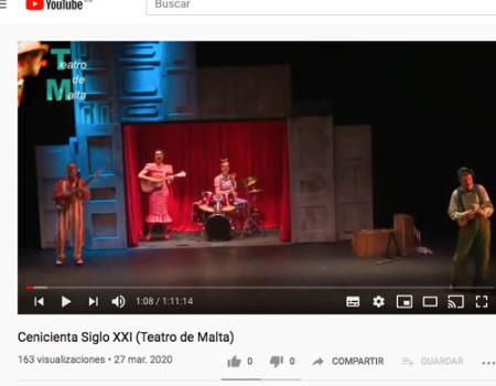 El Gobierno regional ofrece cerca de una treintena de obras teatrales online con motivo del D�a Mundial del Teatro