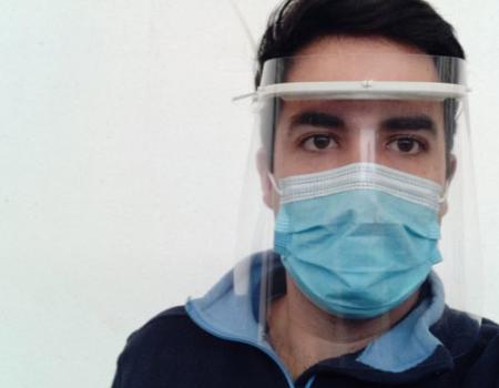 La regi�n lleva a cabo un proyecto de colaboraci�n p�blico-privada para fabricar 20.000 viseras de protecci�n para personal sanitario