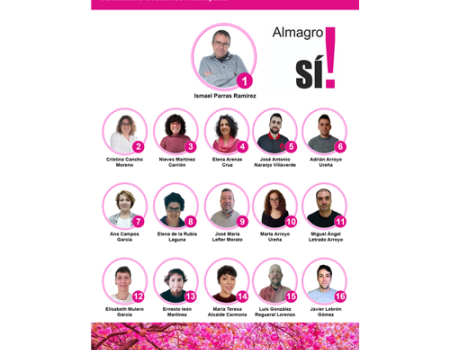 Almagro S�! da a conocer su lista a la Alcald�a
