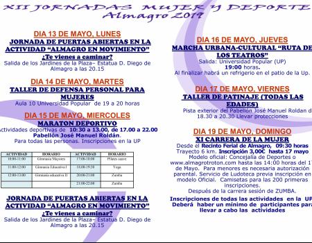 XII Jornadas Mujer y Deporte 