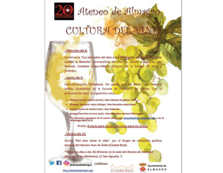 El Ateneo se suma a la semana del vino 