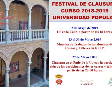 Festival de Clausura Curso 2018-2019
