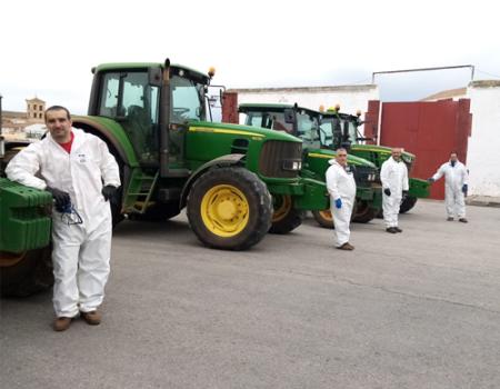 El Ayuntamiento realiz� una nueva desinfecci�n el domingo