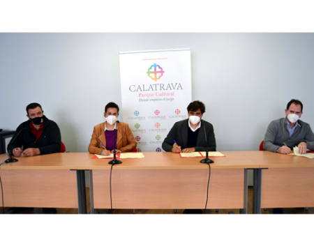 La Asociaci�n Campo de Calatrava, Ayuntamiento de Gran�tula y la empresa LafargeHolcim firman un nuevo convenio de colaboraci�n para impulsar el Volc�n-Museo Cerro Gordo