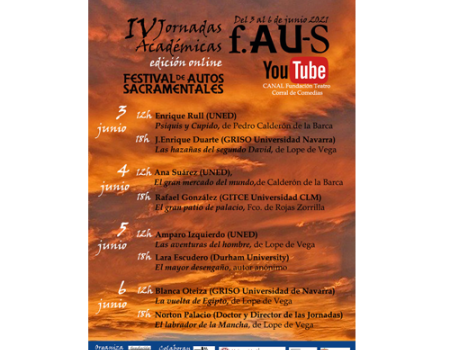 Regresan las jornadas acad�micas de la IV edici�n del Festival de Autos Sacramentales de Almagro.