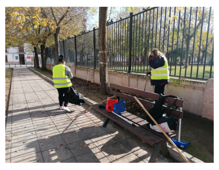 El Plan Especial de Empleo de Zonas Deprimidas suma doce almagre�os a la plantilla de Jardiner�a y Obras durante tres meses