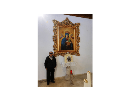 La Hermandad de Santiago recibe la donaci�n de un cuadro de Mar�a Sant�sima del Perpetuo Socorro