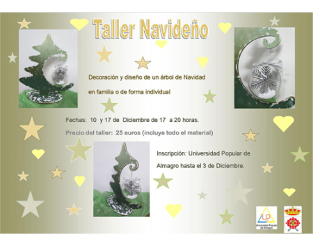 Abierta la inscripci�n para un taller de dise�o y decoraci�n de un �rbol de Navidad 