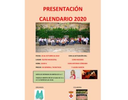 Amfisa presentar� su calendario 2020 este domingo en el Teatro Municipal