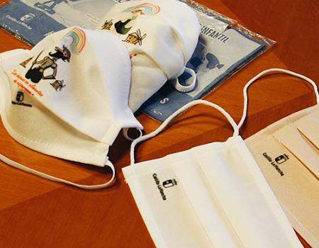 Este lunes comienza el reparto de 2 millones de mascarillas higi�nicas reutilizables tanto para adultos como para ni�os en las farmacias 