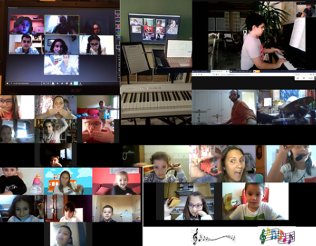 La Escuela Municipal de M�sica arranca on line