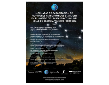 El SICTED, Destino Almagro, informa del curso de formaci�n para monitores de observaci�n astron�mica