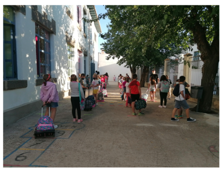 El colegio Miguel de Cervantes finaliza la semana con cinco aulas en aislamiento por precauci�n 