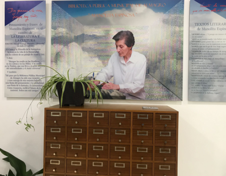 El club de lectura de la Biblioteca Municipal de Almagro dedica la conmemoraci�n del D�a de las Bibliotecas a la escritora Manolita Espinosa